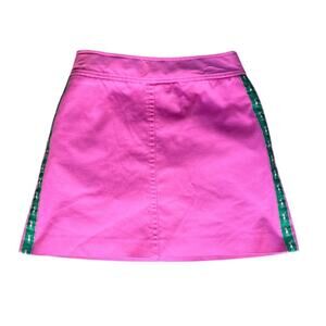 Lilly Pulitzer Womens Vintage Pink Gold Skort Size 0